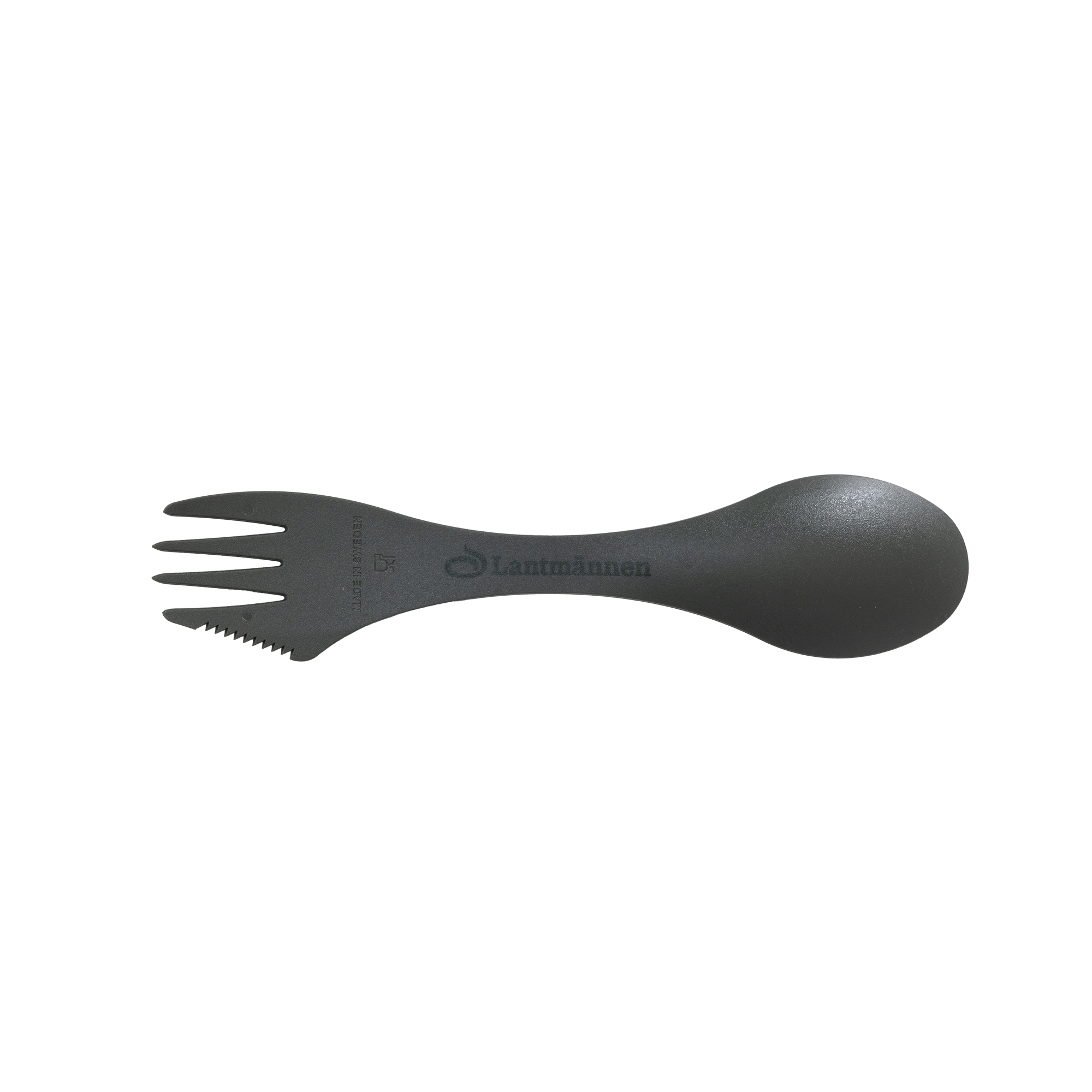 grön spork med lantmännen logga