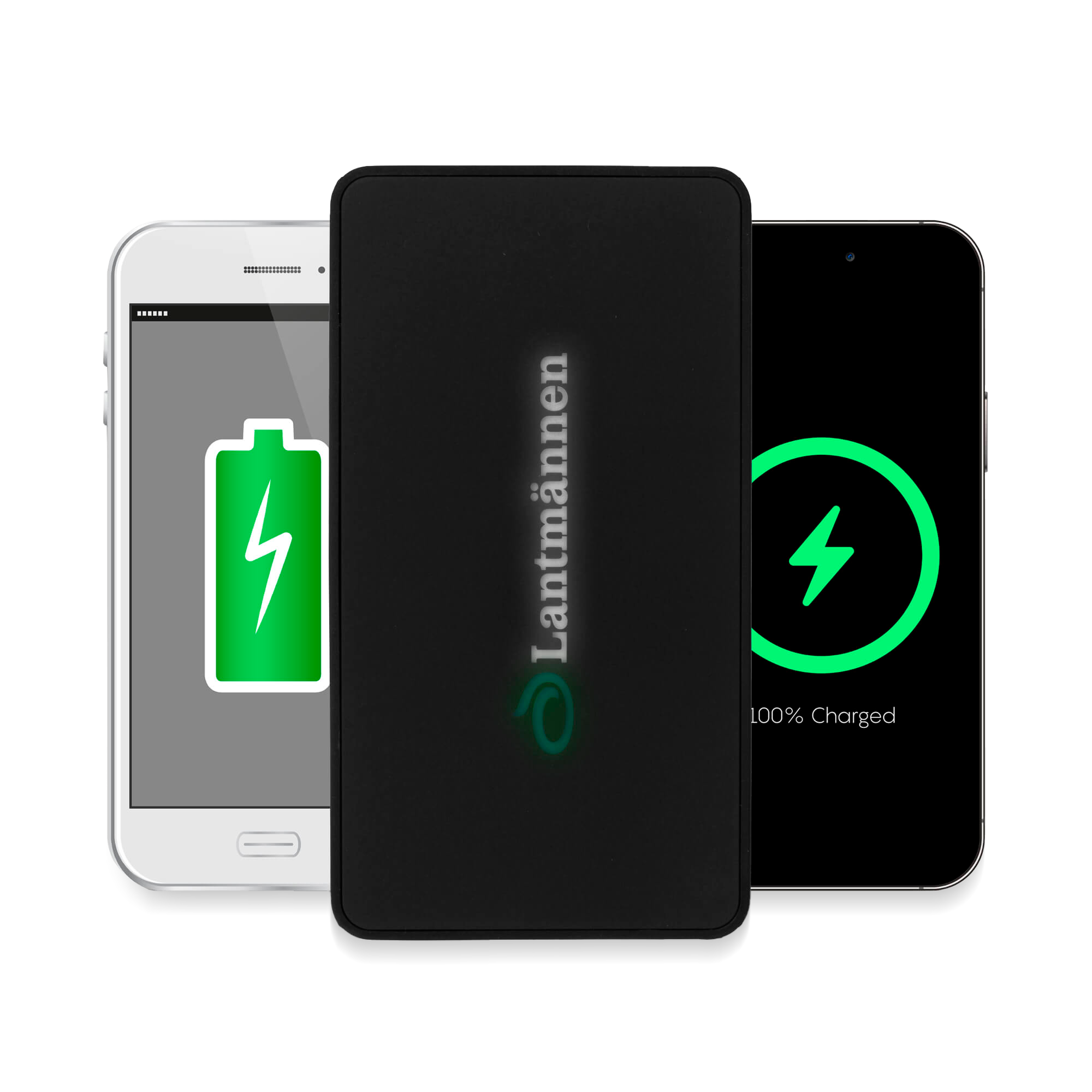 svart lantmännen powerbank